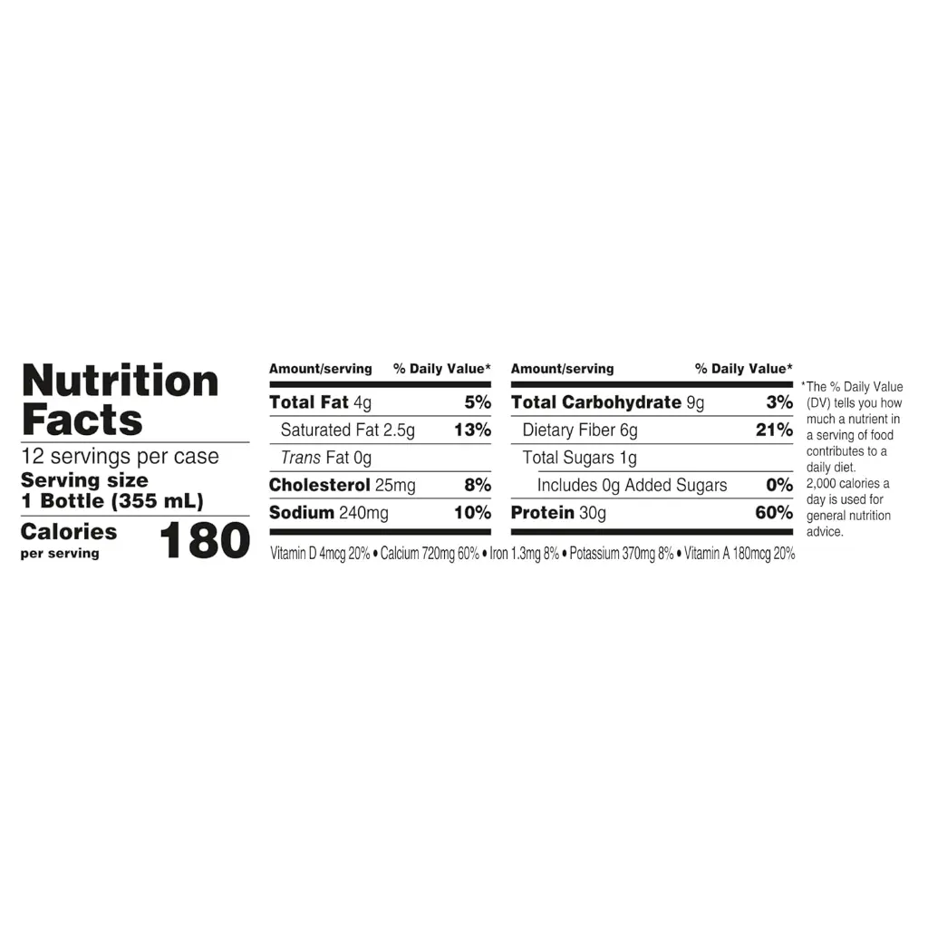 oikos Chocolate nutritional facts.webp